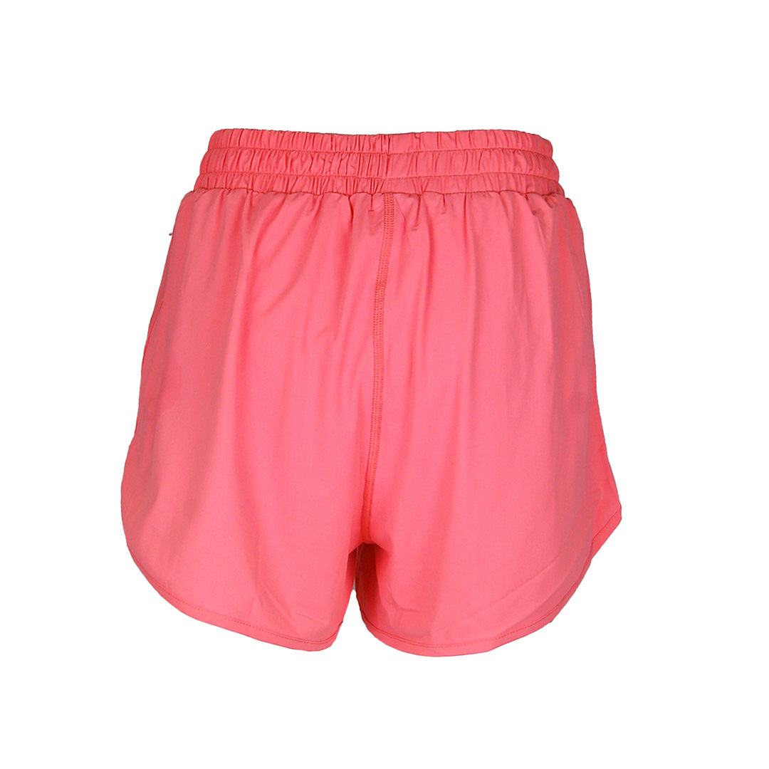 Ladies Fit Double Layer Shorts | Pink