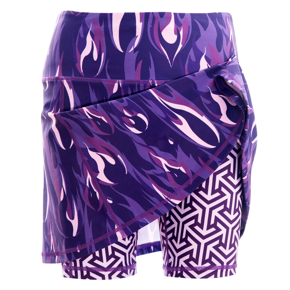 Purple Flame Skort and shorts