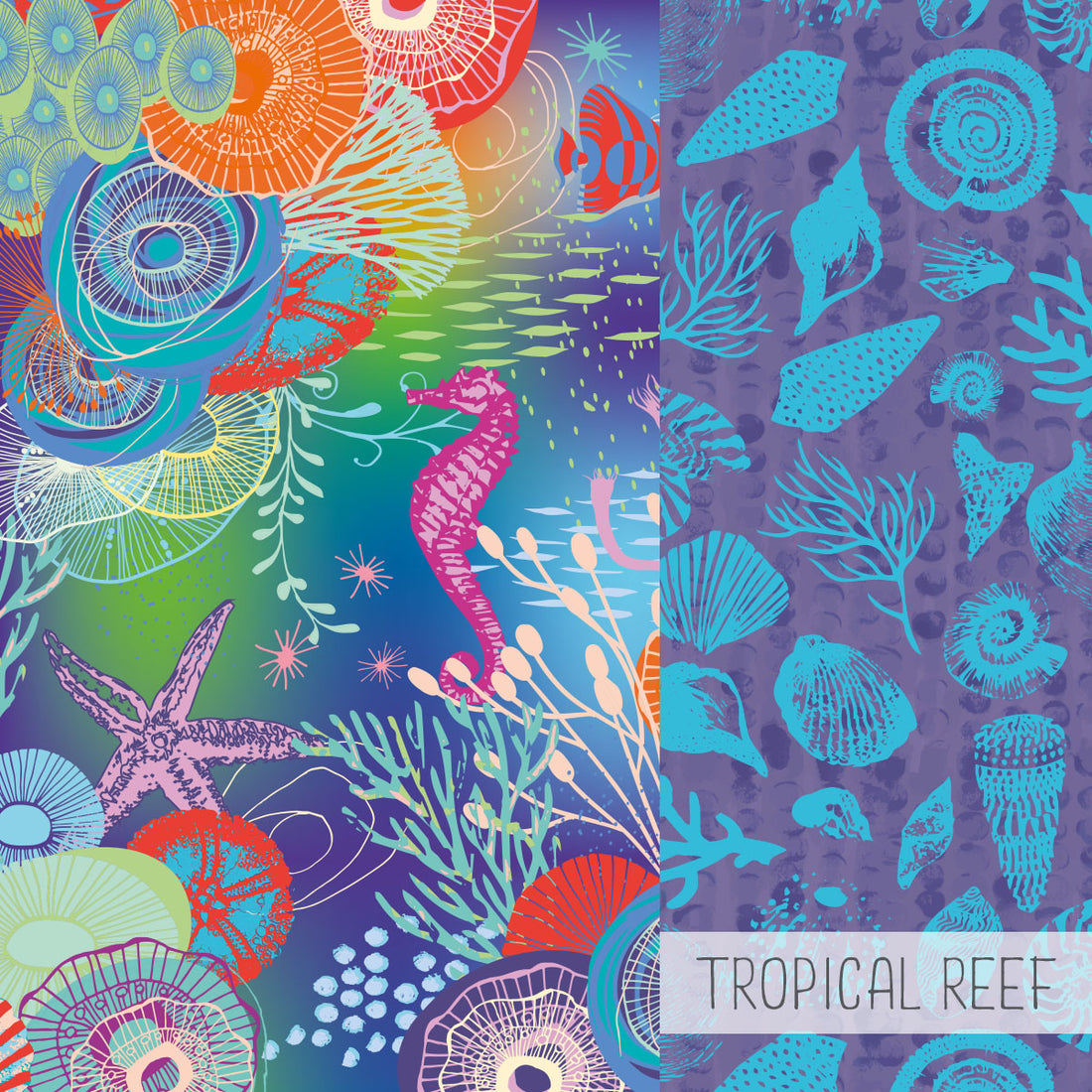 Skort | Tropical Reef