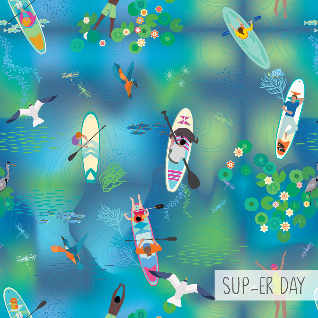 2 in 1 Double Layer Ultra Shorts | SUP-er Day