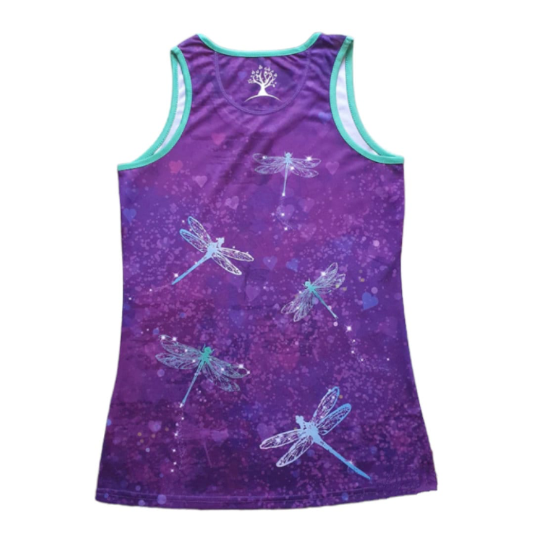 Orchard Activewear Women's Vest - Dragonfly