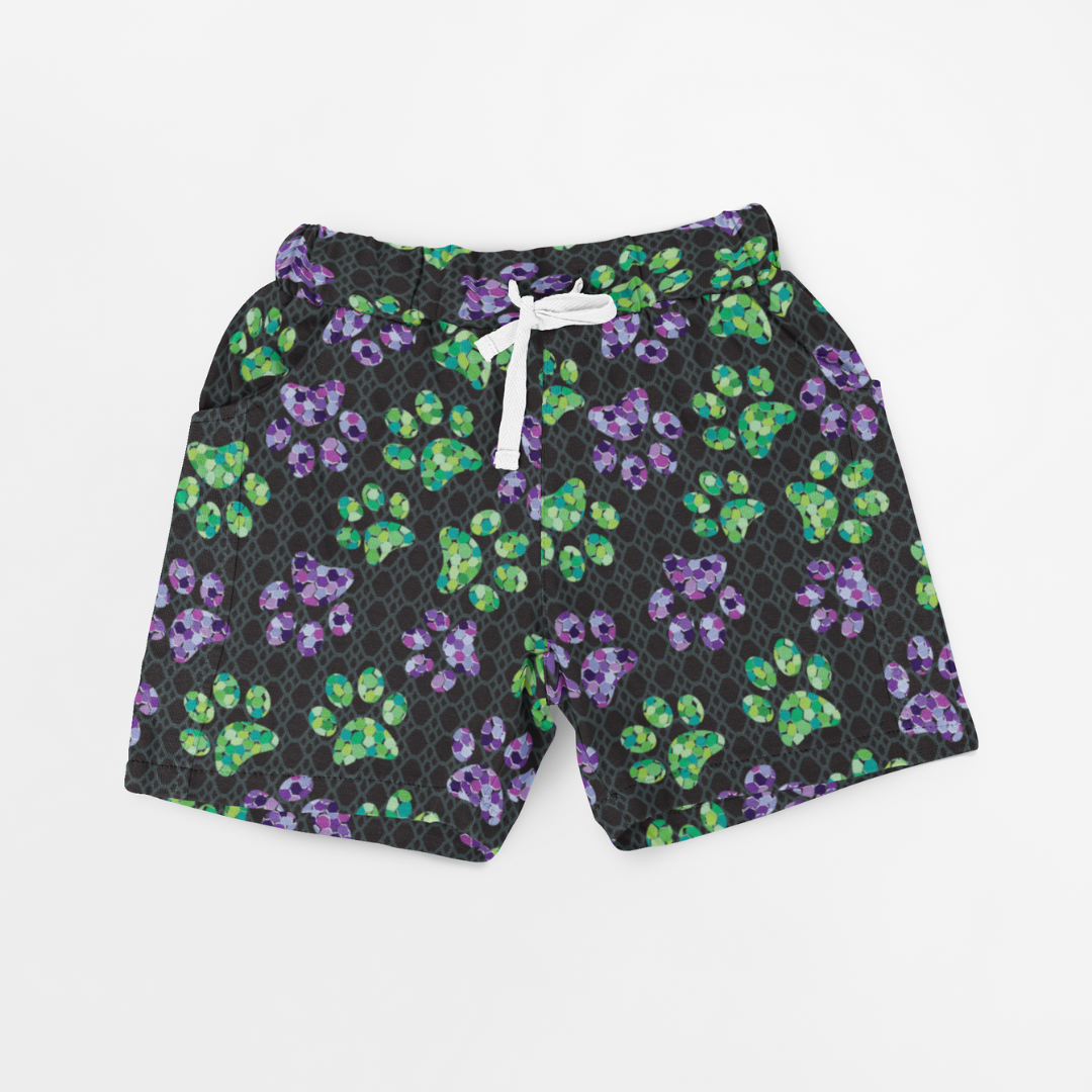 Double Layer Jazzy Shorts | Causeway Paws