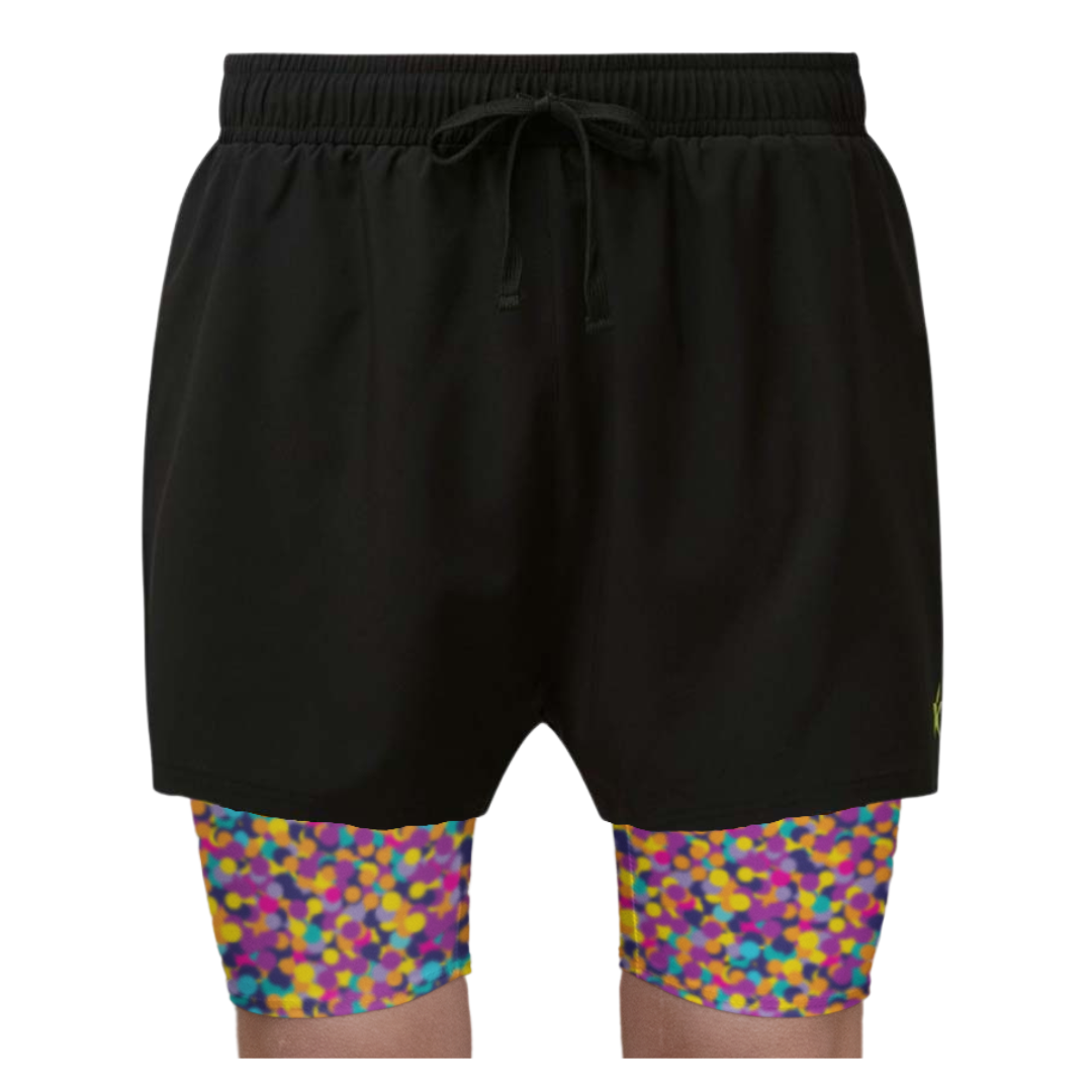 2 in 1 Double Layer Ultra Shorts | Jelly Tots