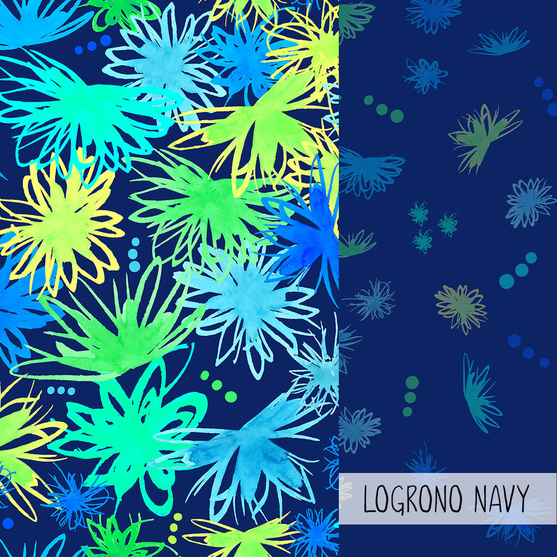 Neck Sleeve | Navy Logrono