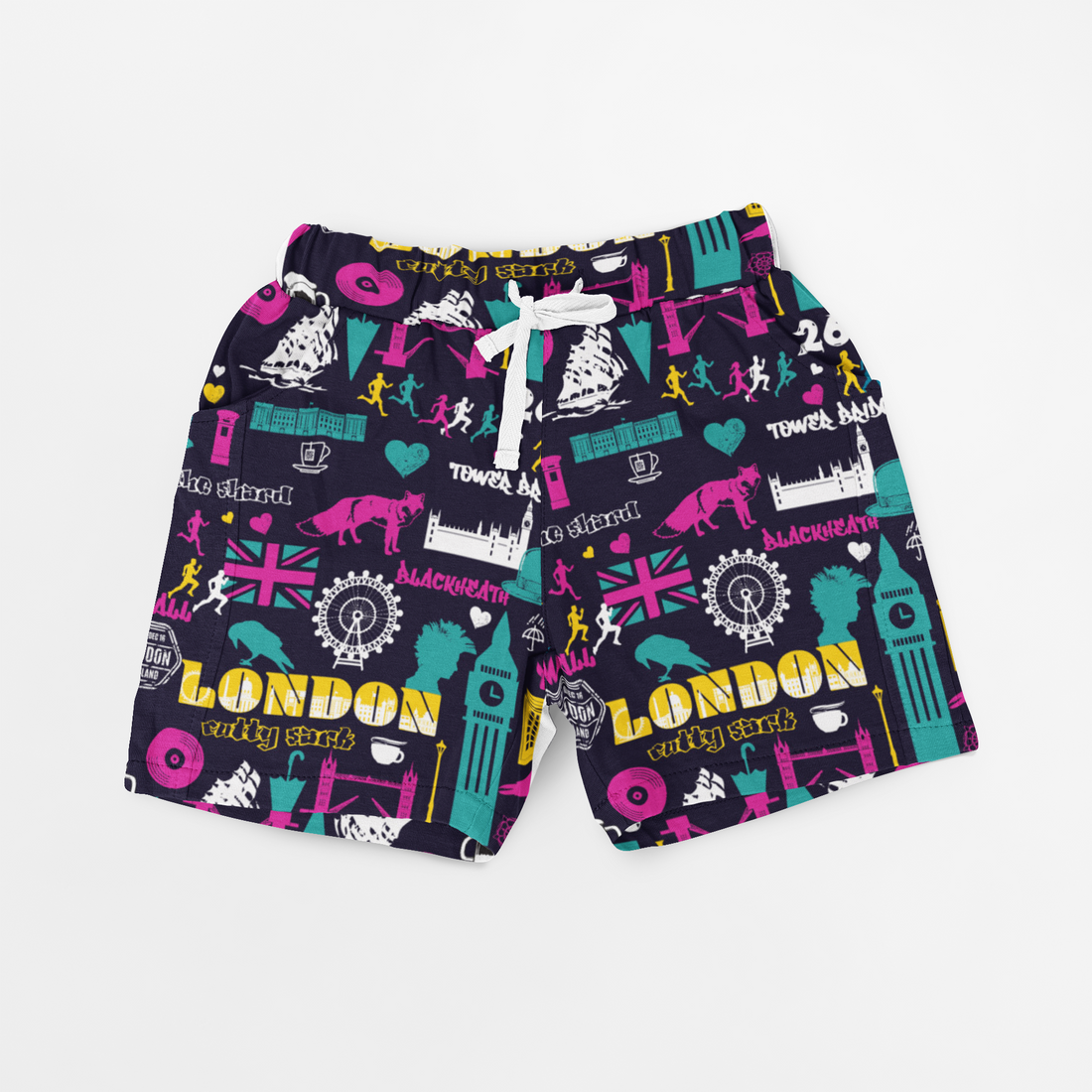 Double Layer Jazzy Shorts | London Town