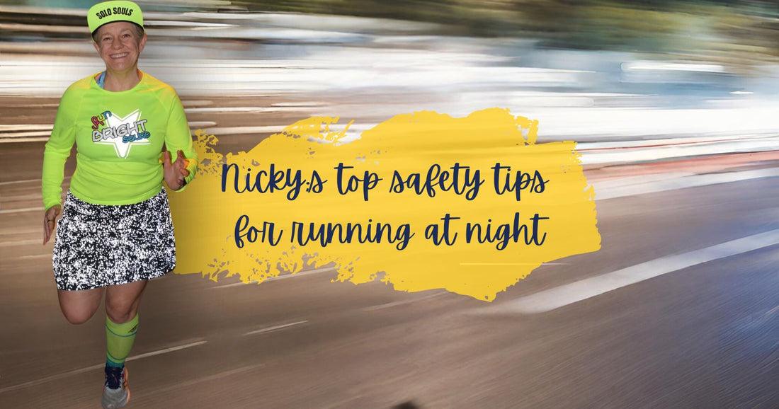 Nicky's Top Safety Tips for Running at Night