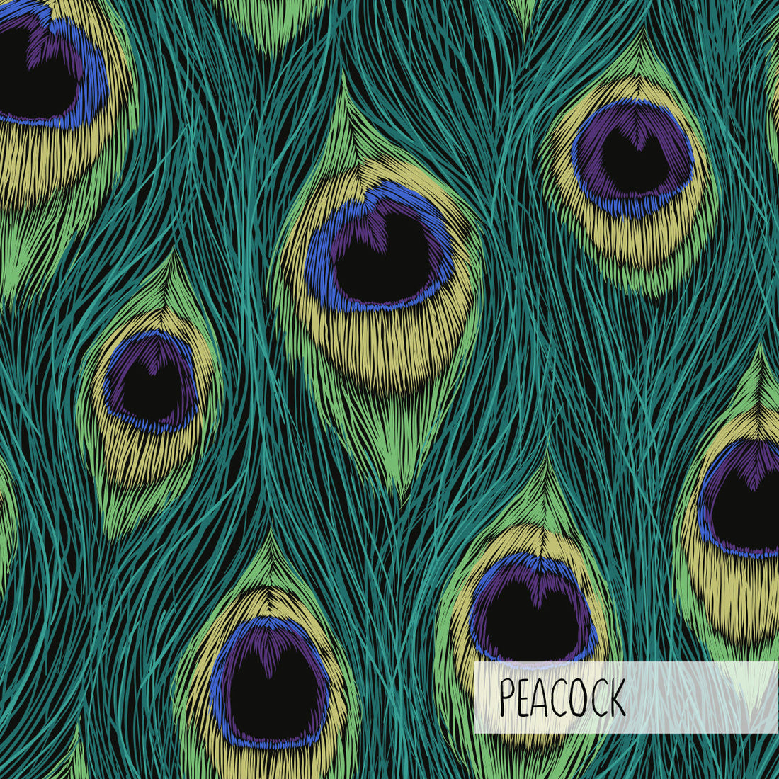 Green Peacock