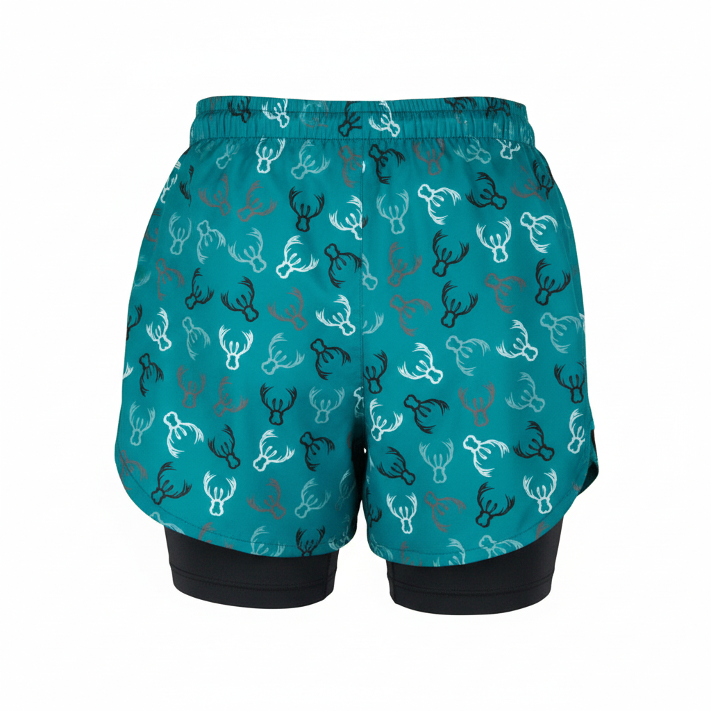 Double Layer Jazzy Shorts | Rasselbock Antler