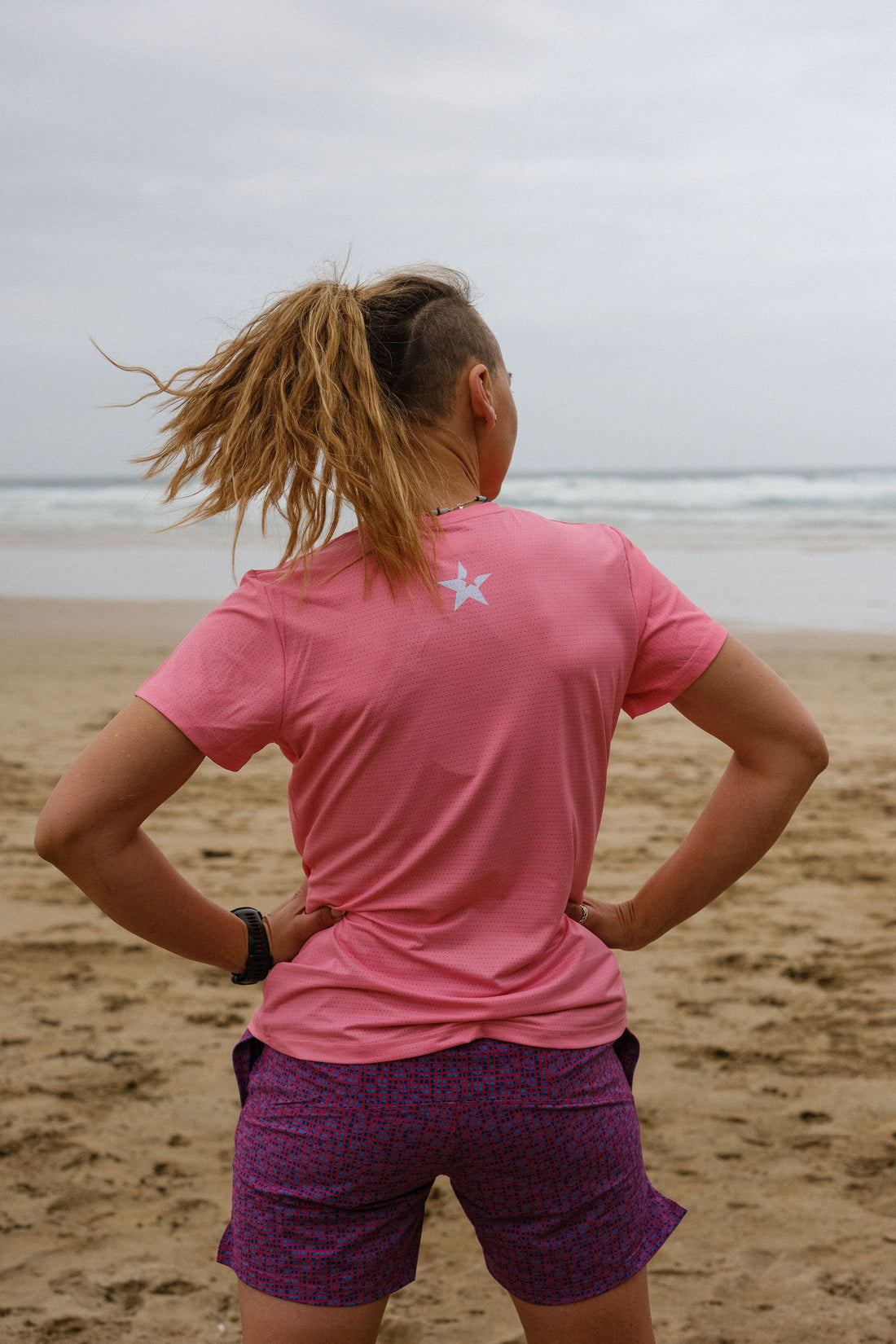 Super lightweight Tech T-Shirt Ladies Fit |Pink