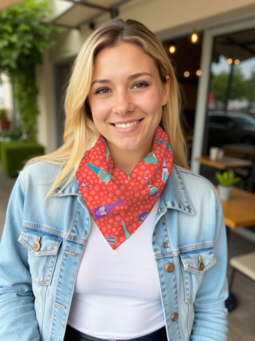Christmas Neck Sleeve |Gnome for Christmas