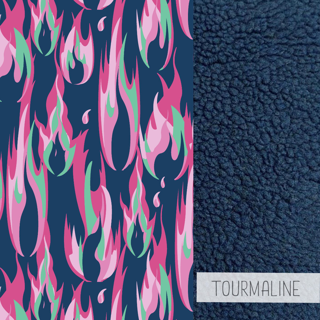 Huggle Robe | Tourmaline Flames