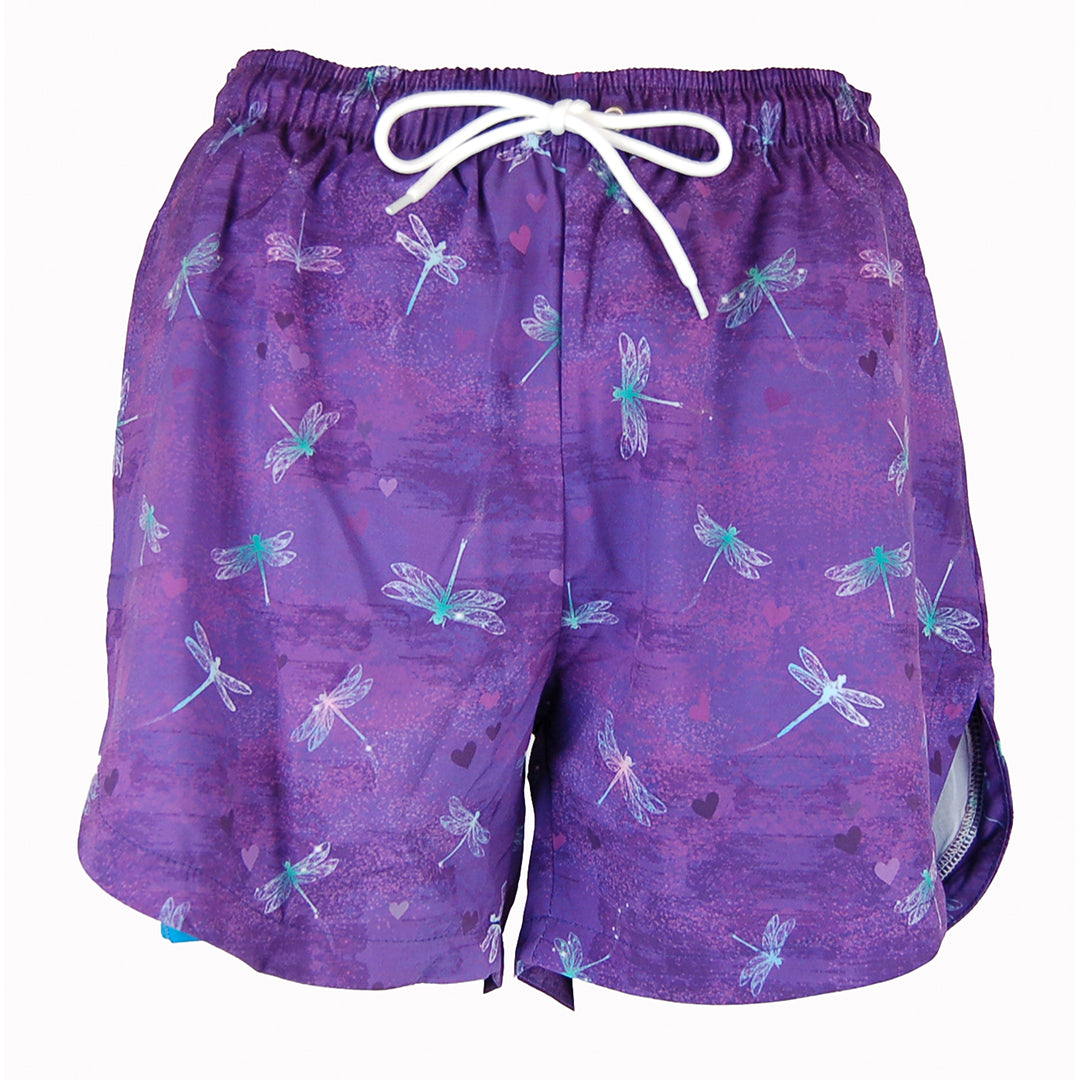 Double Layer Jazzy Shorts | Dragonfly