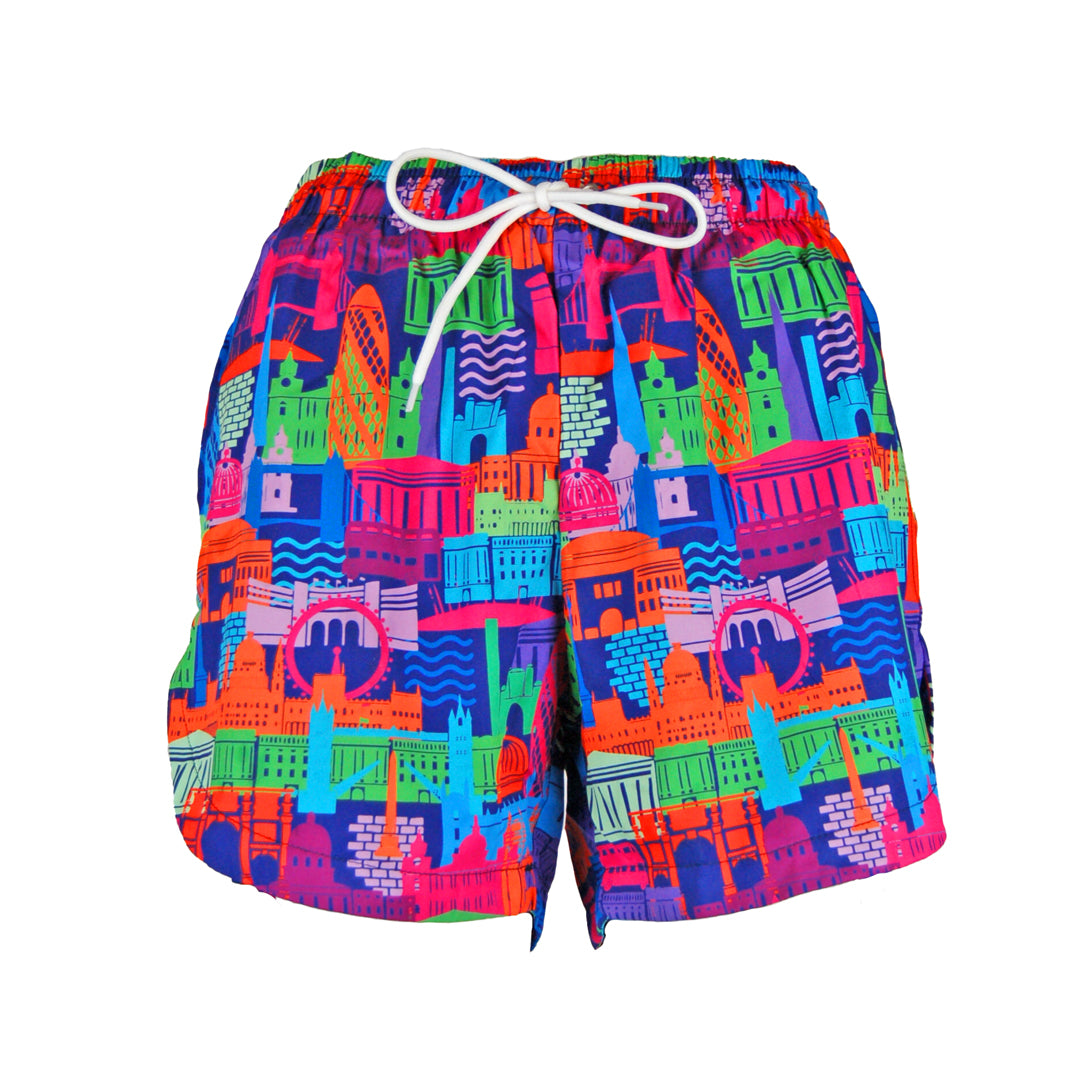 Double Layer Jazzy Shorts | London Calling