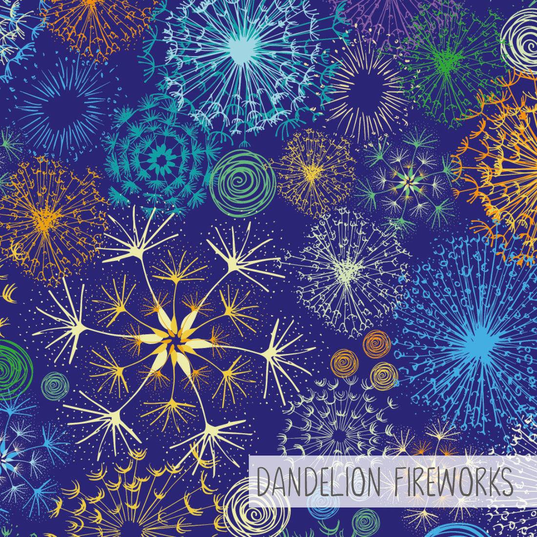 Unisex Leggings | Dandelion Fireworks