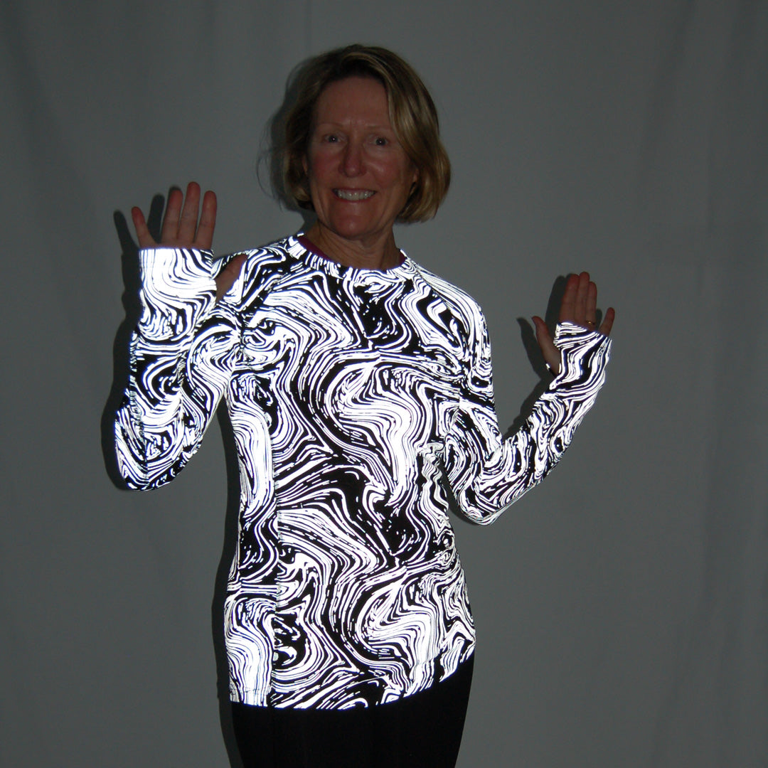 Long Sleeved Reflective Running T-Shirt