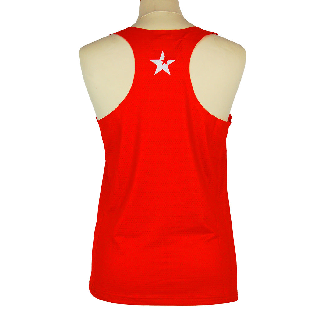 Super lightweight Tech Vest Ladies Fit |Fire Red
