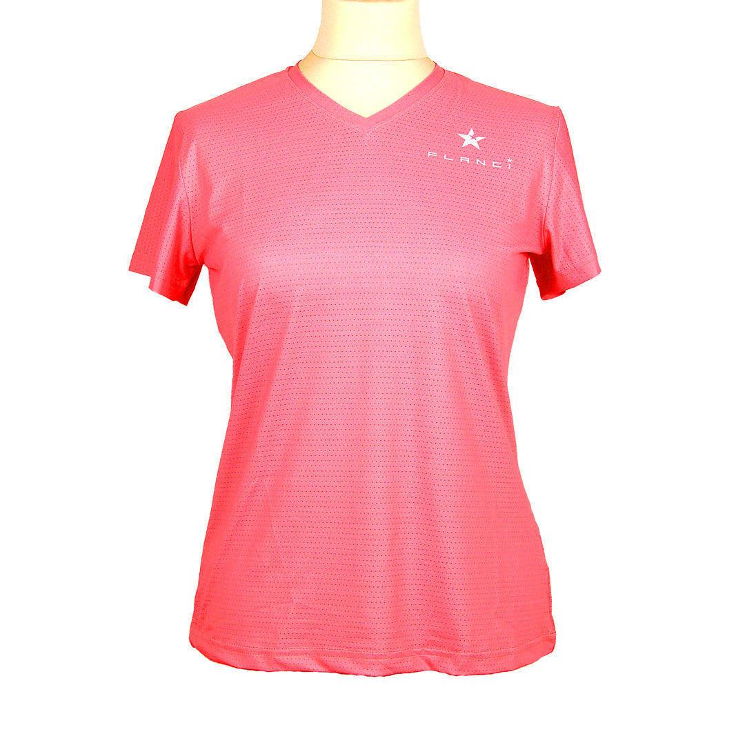 Super lightweight Tech T-Shirt Ladies Fit |Pink