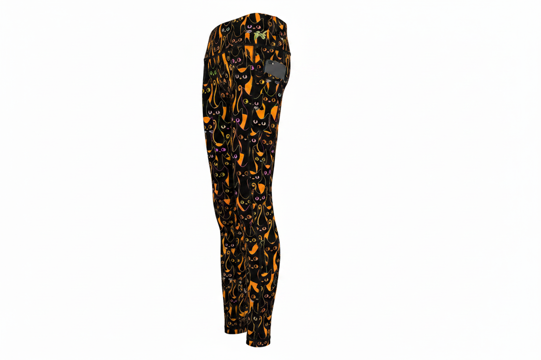 Unisex Leggings | Spooky Cat