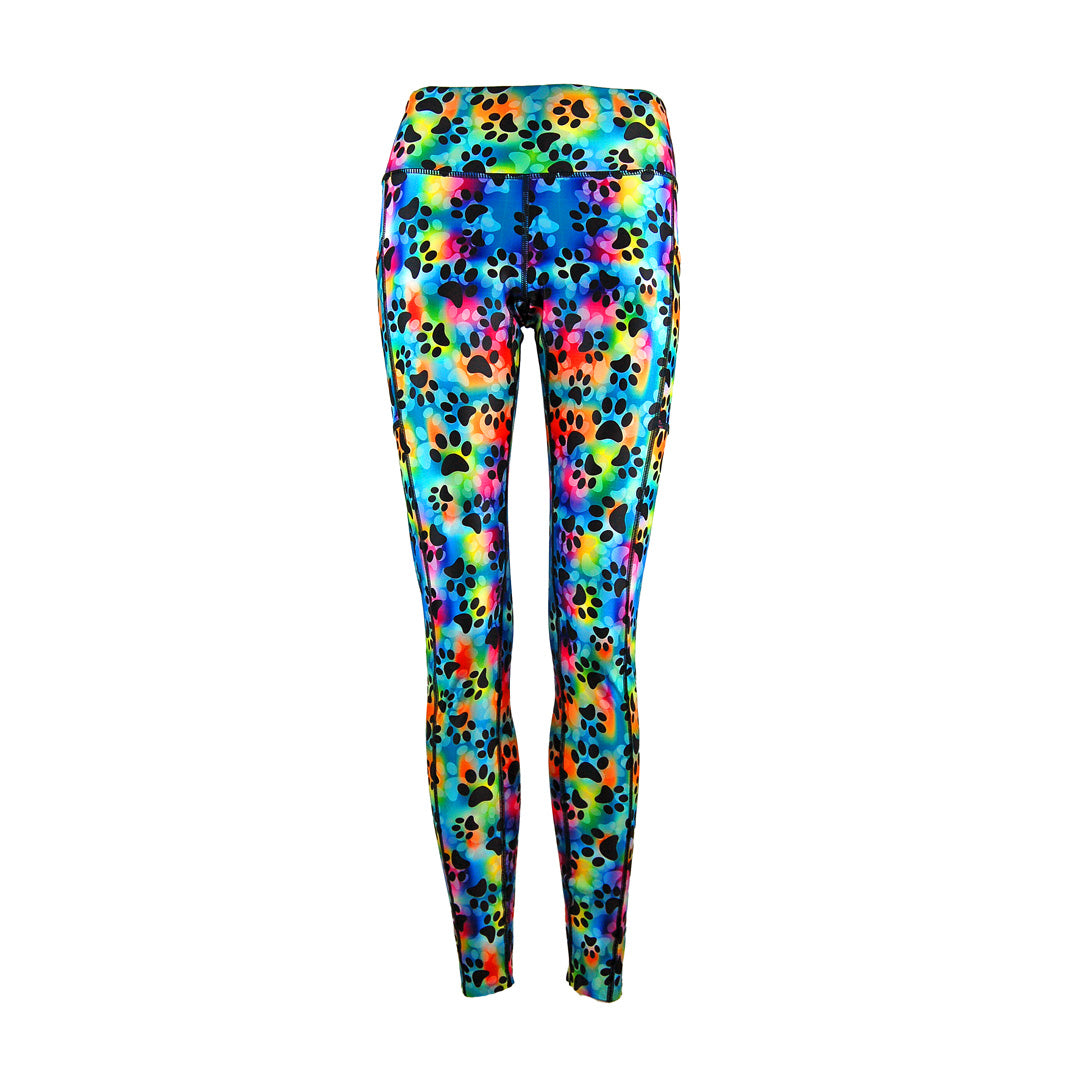 Unisex Leggings | Rainbow Paws