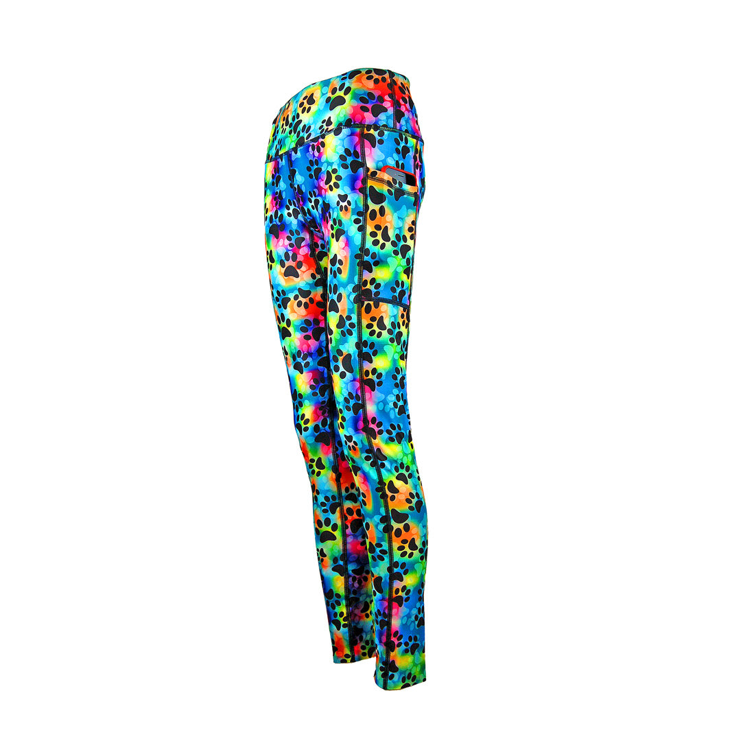 Unisex Leggings | Rainbow Paws
