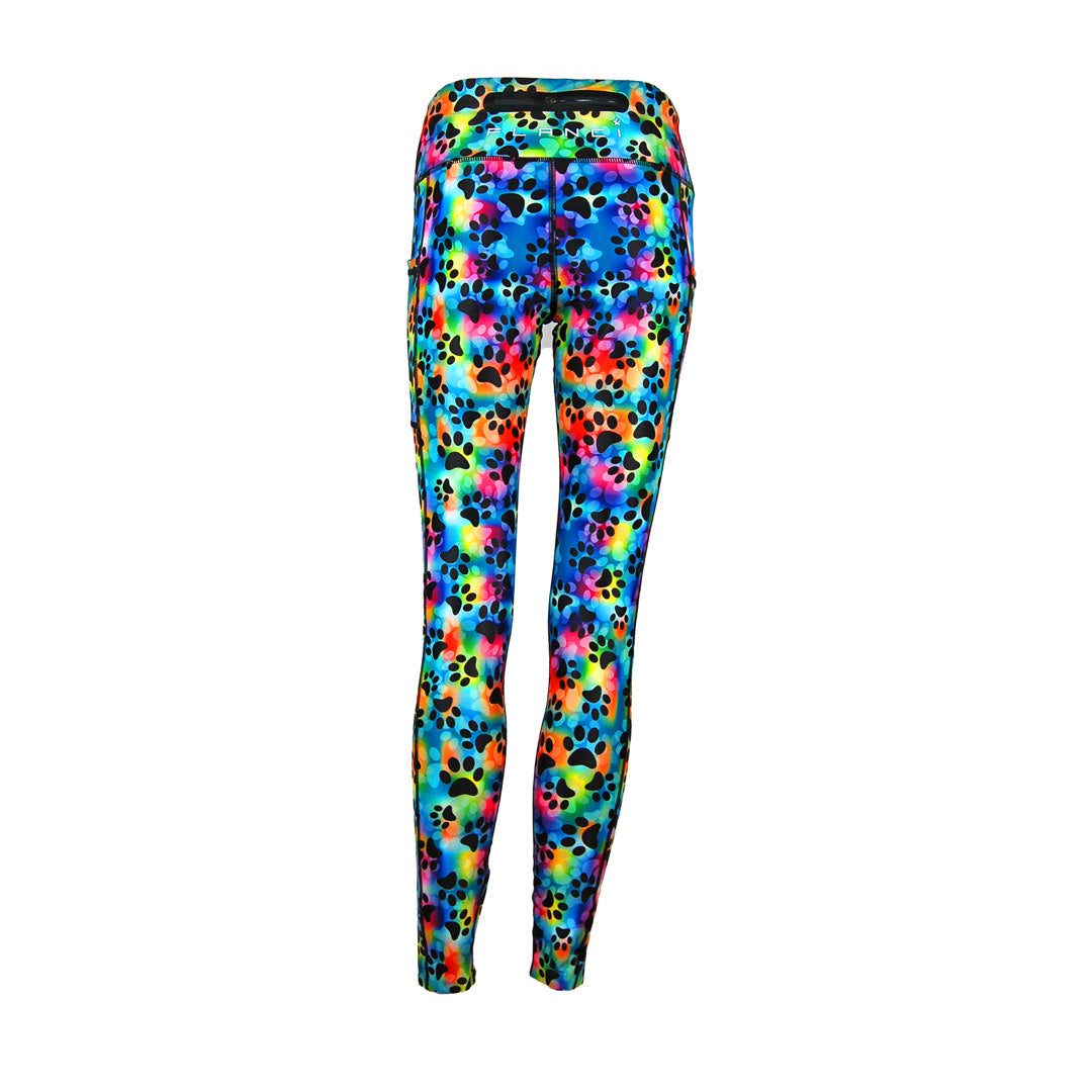 Lighter Weight Unisex Leggings | Rainbow Paws