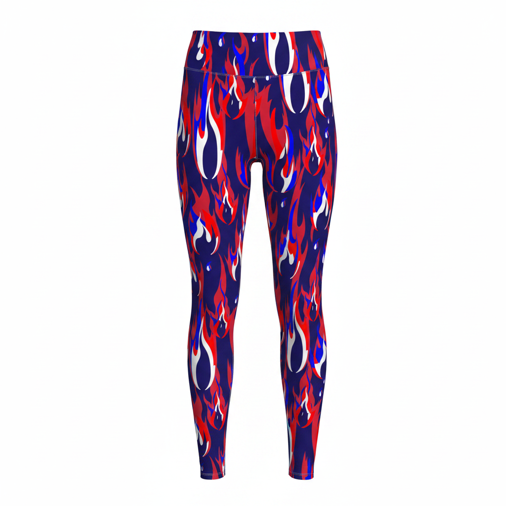 Unisex Leggings | Chase Flames