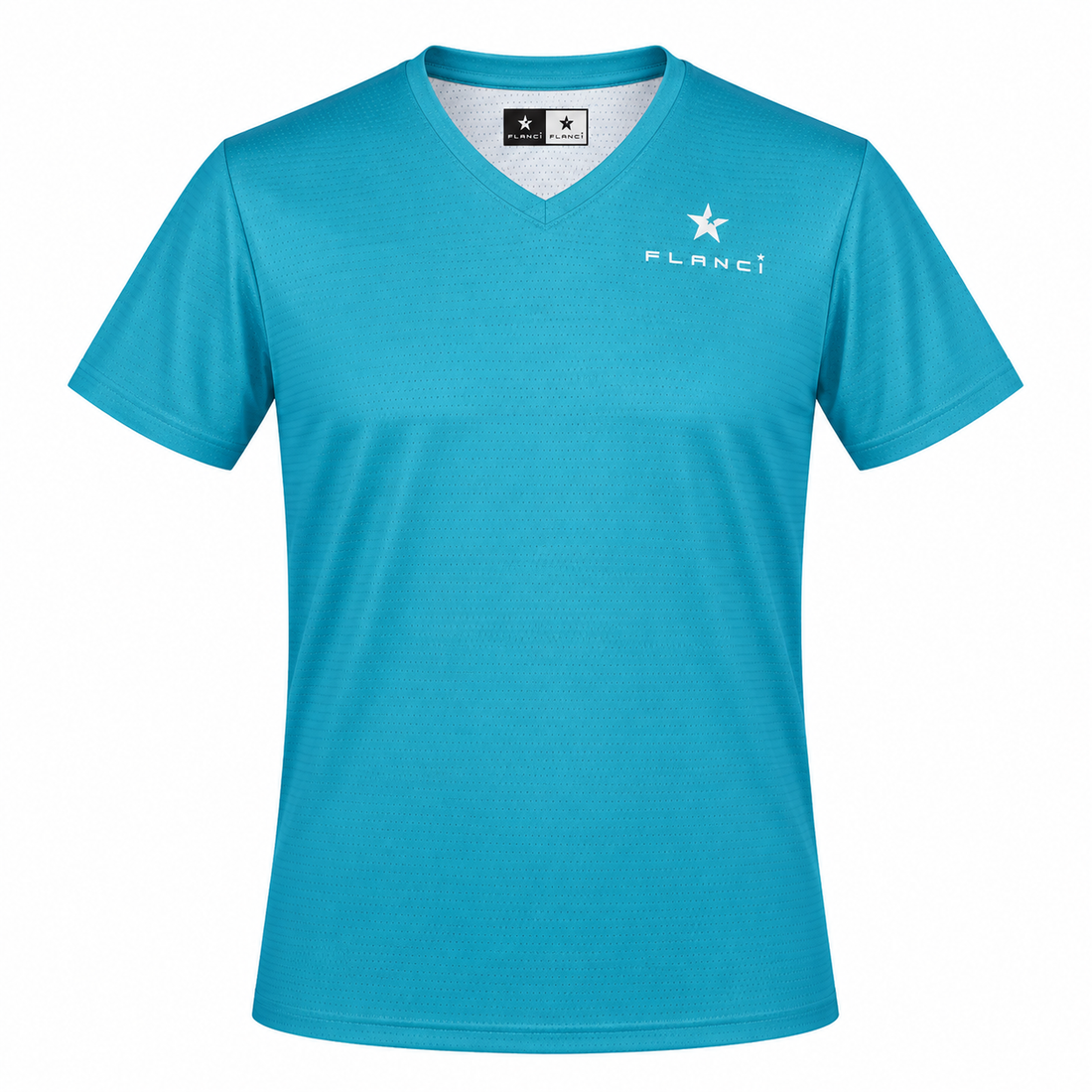 Tech T-Shirt Lightweight Mens Fit | Turquoise Blue