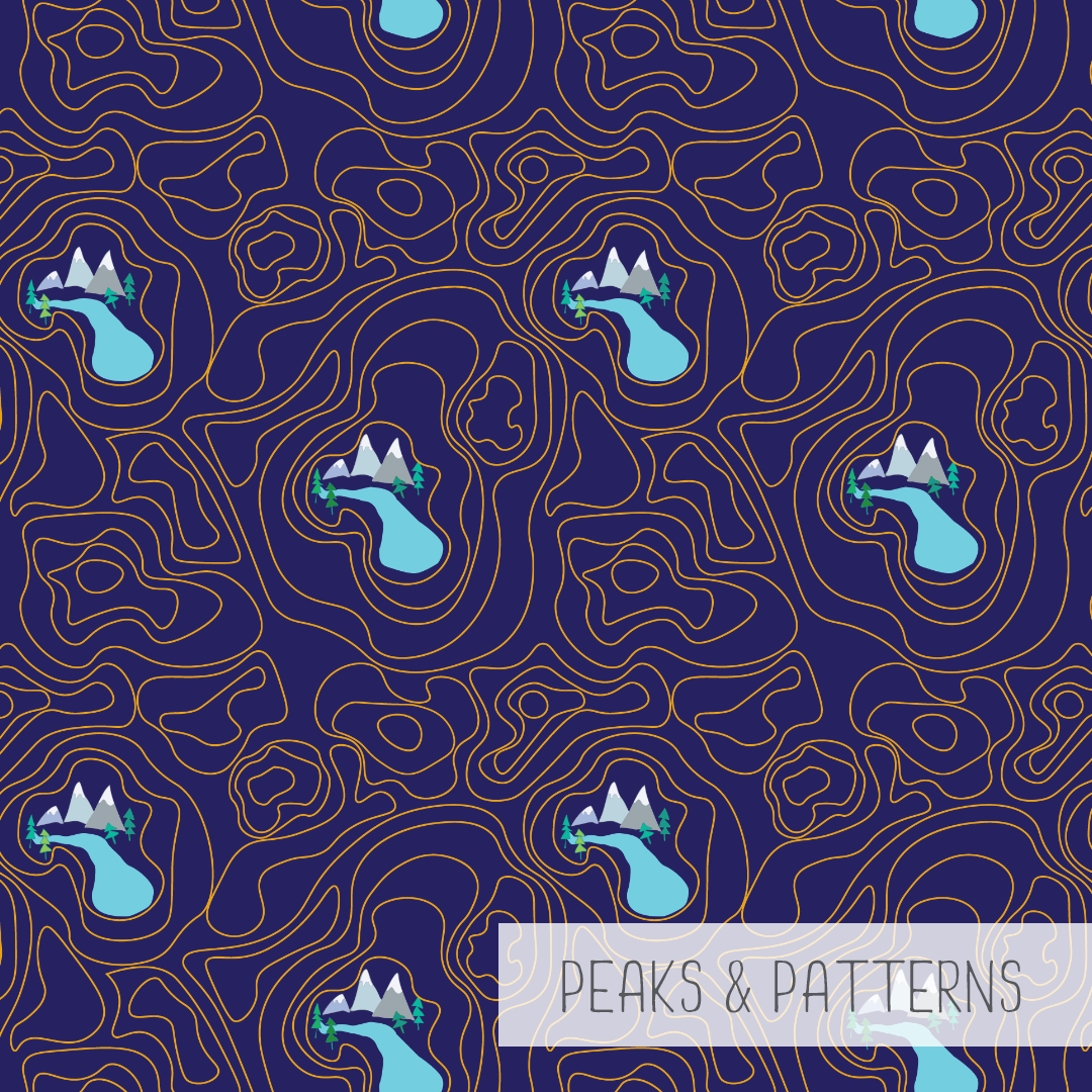 Lighter Weight Unisex Leggings | Peaks & Patterns