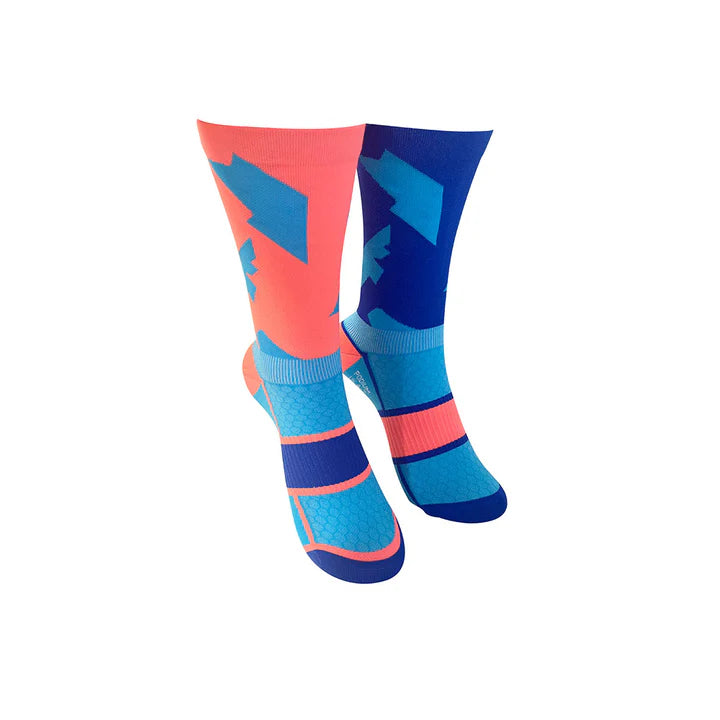 Monkey Sox Podium X1 Sport | Blue & Orange