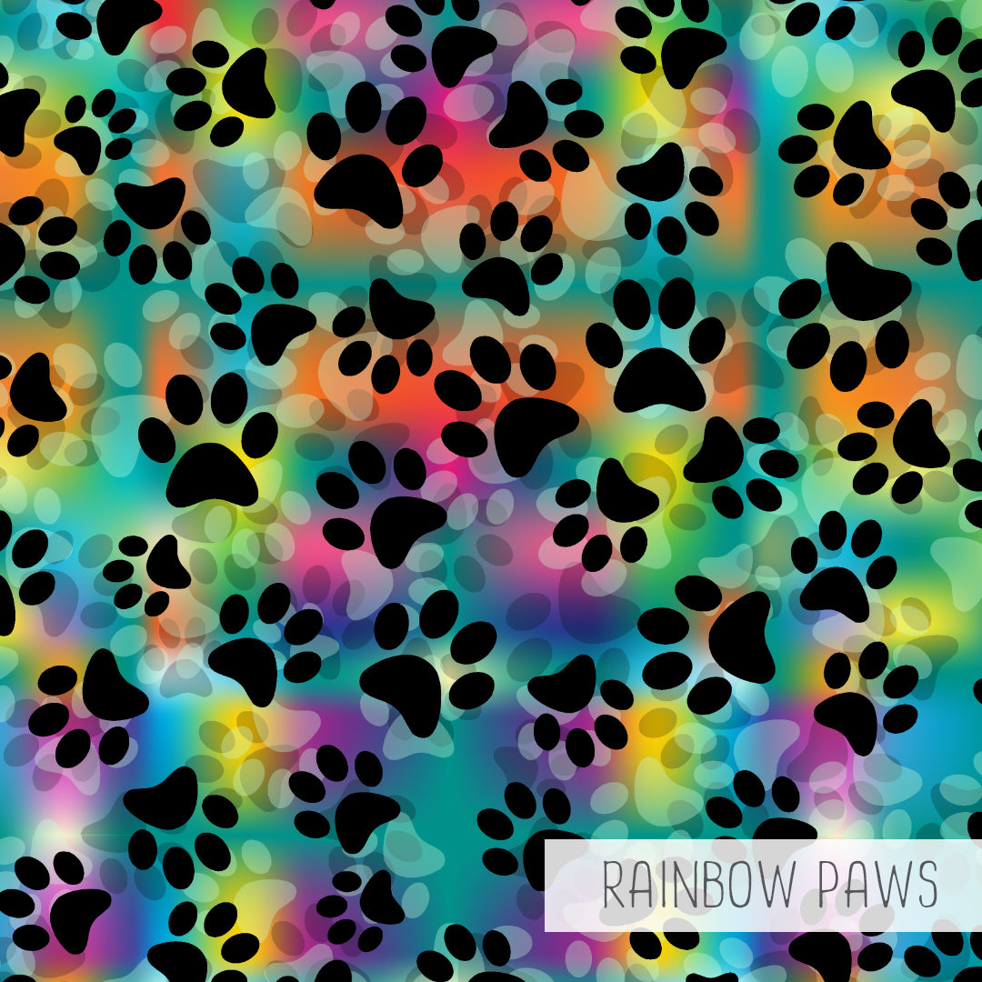 Unisex Leggings | Rainbow Paws