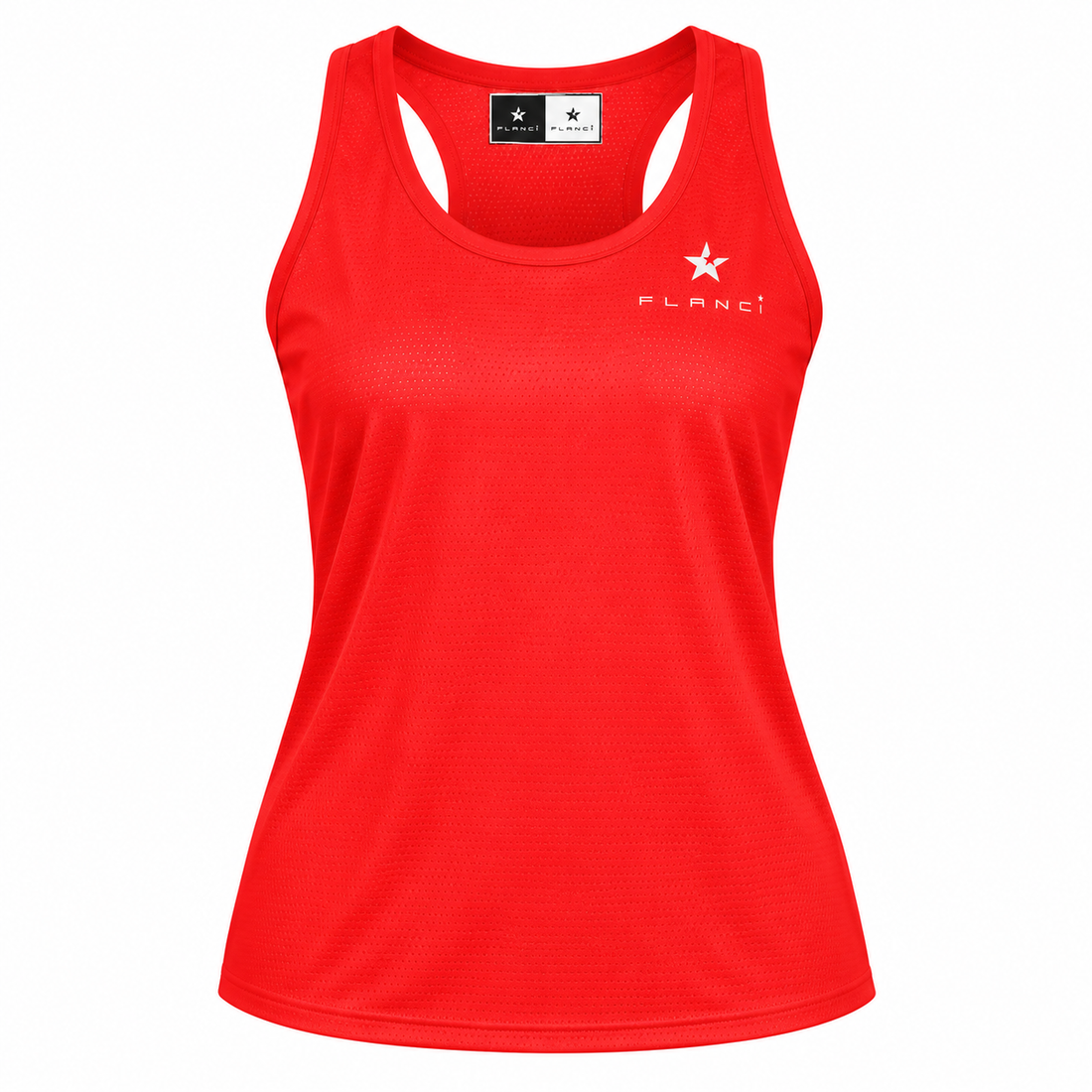Super lightweight Tech Vest Ladies Fit | Fire Red