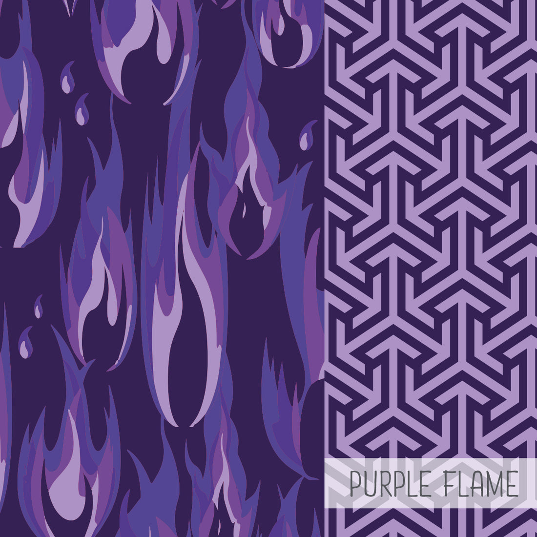 Skort | Purple Flame