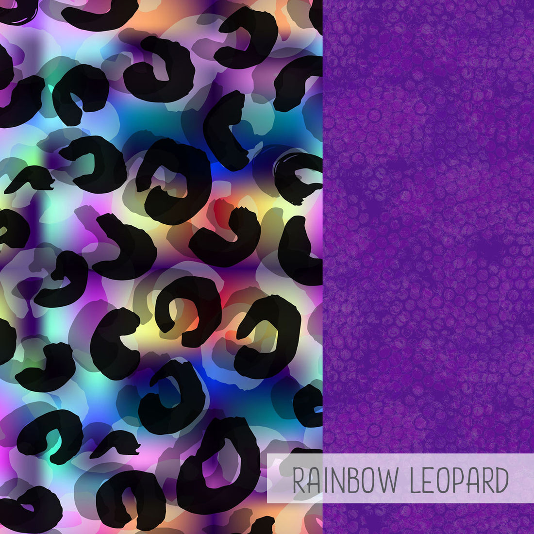 Skort | Rainbow Leopard
