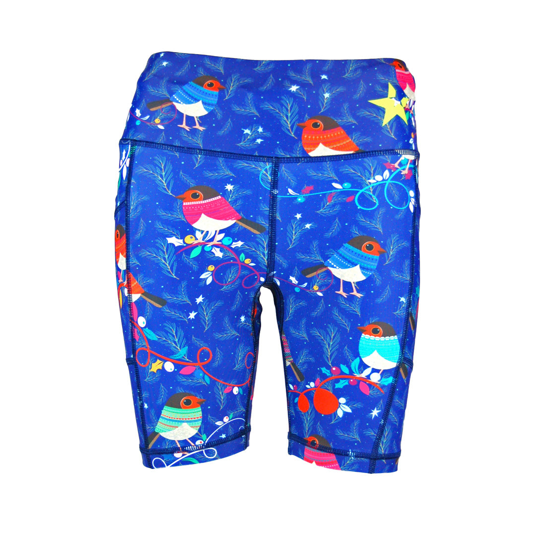 Christmas Single Layer Shorts | Rockin Robin