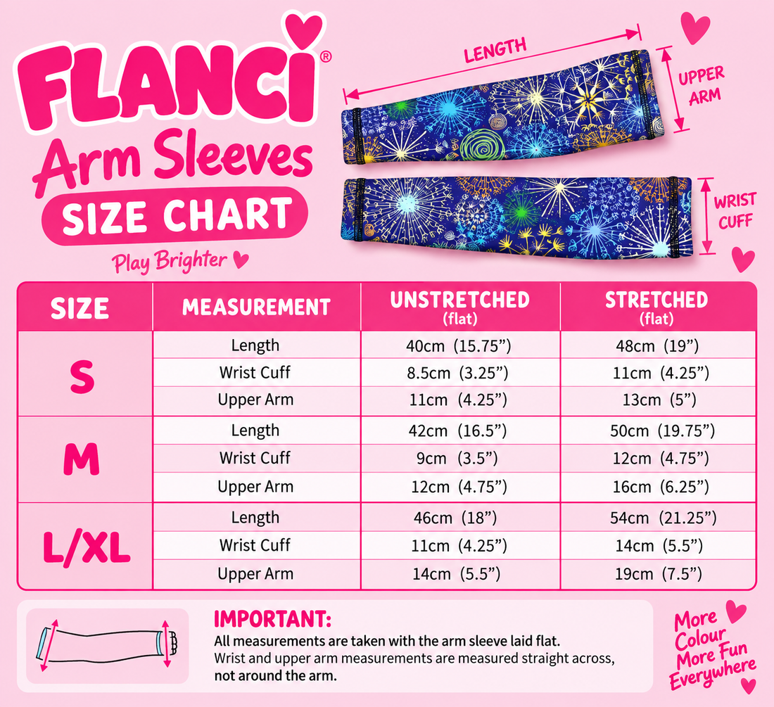 Arm Sleeves | Dandelion Fireworks