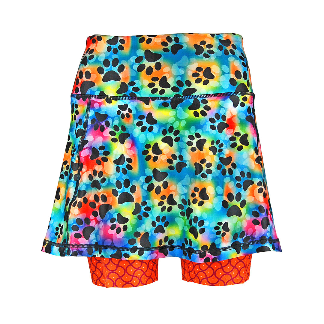 Lighter Weight Skort | Rainbow Paws