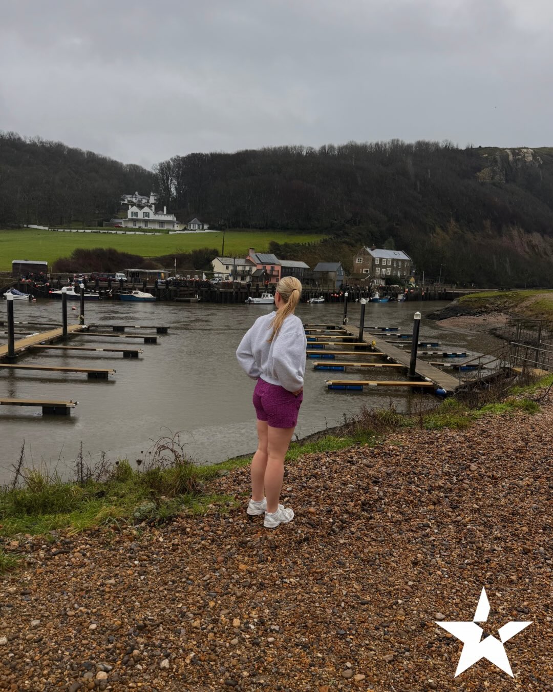 LADIES Fit Trail Shorts | Summer Sky