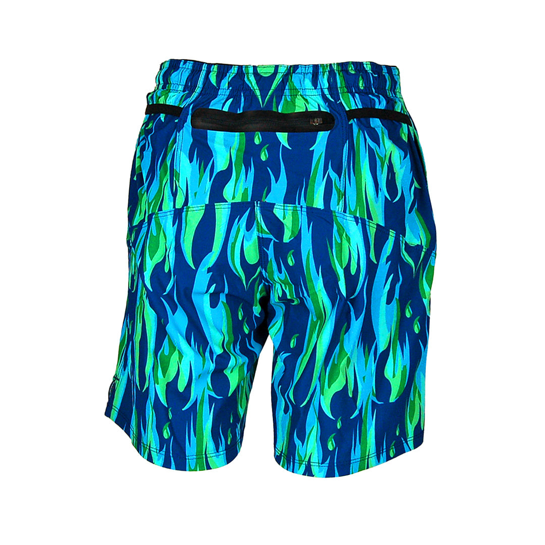 MENS Fit Trail Shorts | Copper Flame