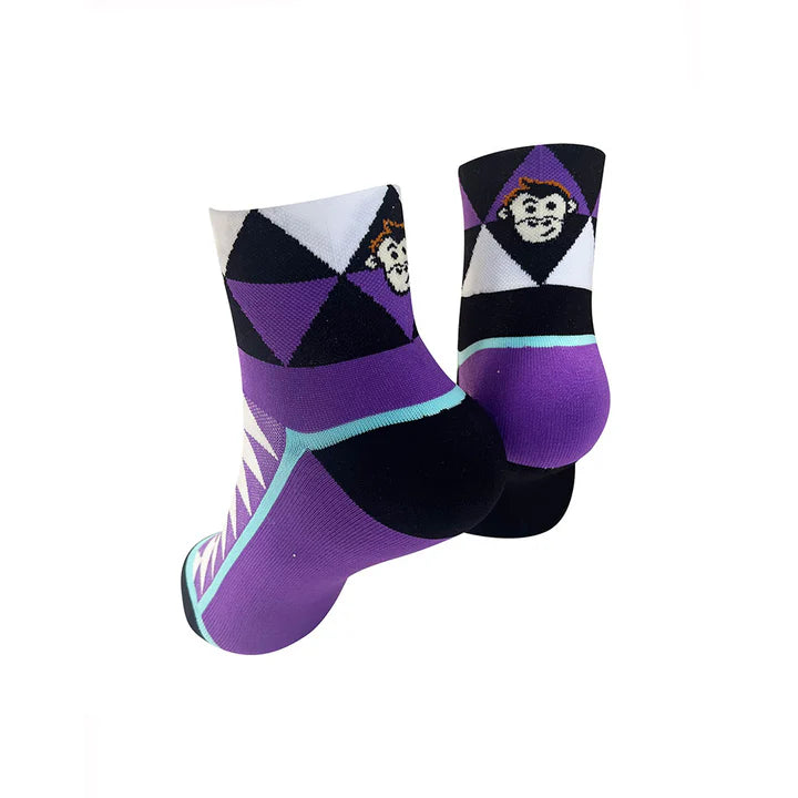 Monkey Sox Ultra X2 Sport | Black & Purple