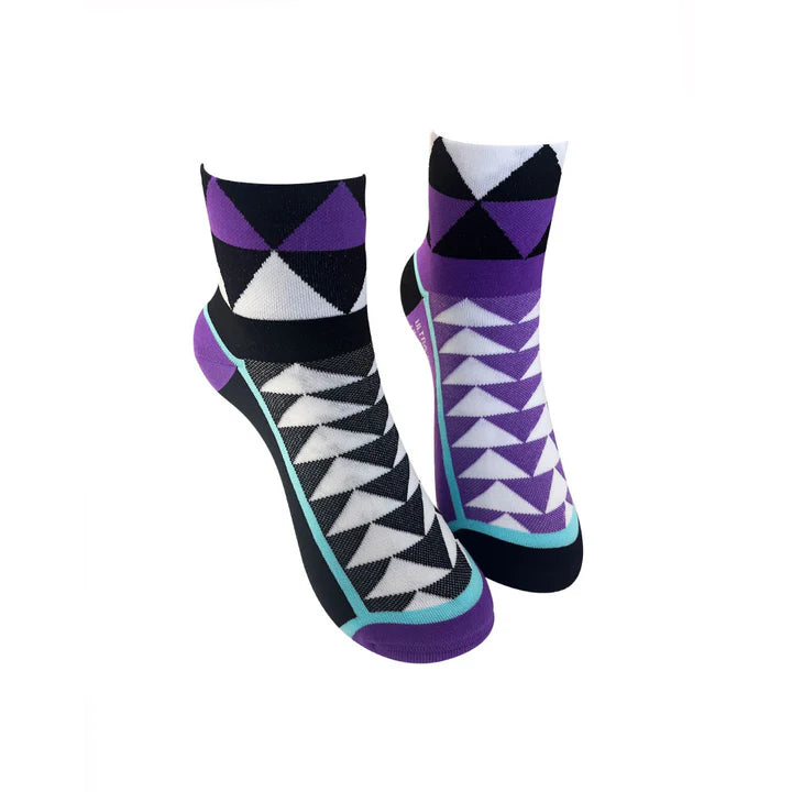 Monkey Sox Ultra X2 Sport | Black & Purple