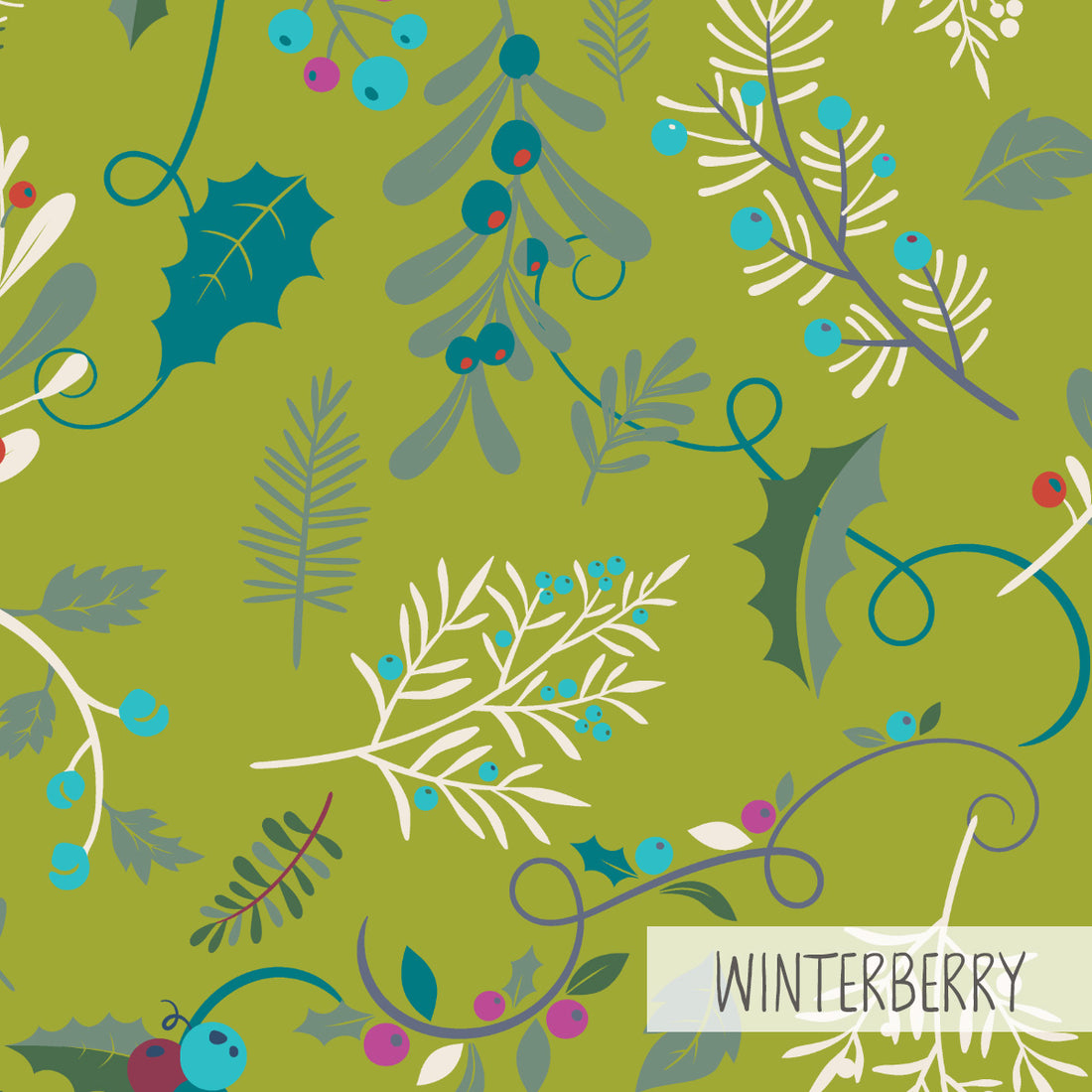 Capri | Winterberry Green