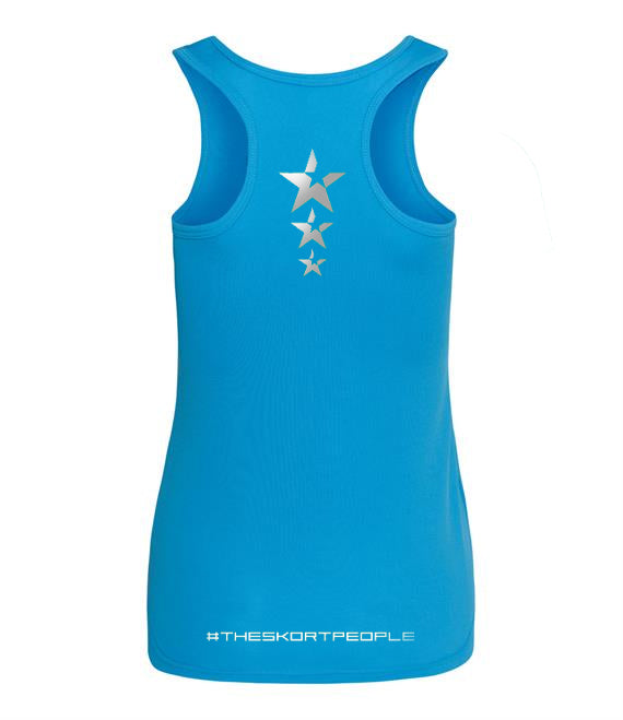Women's Vest | FLANCI Logo Hi Viz | Sapphire