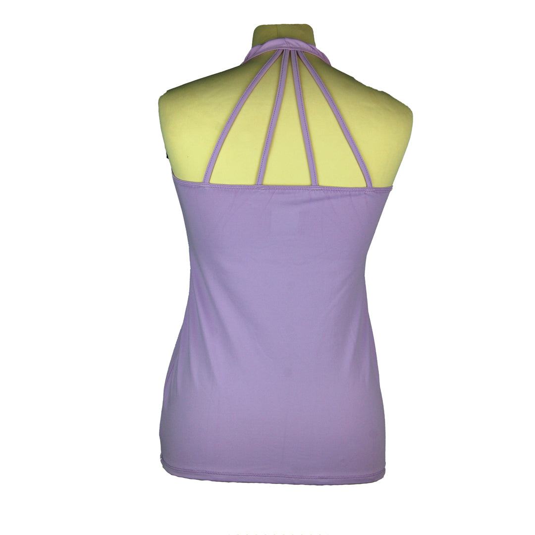 ZAAZEE Ariana Fitness Vest-Lilac