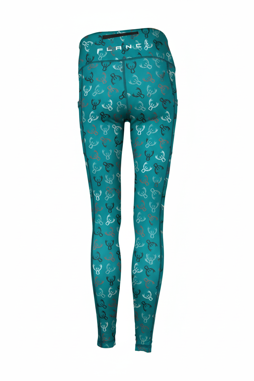 Antler leggings - back view