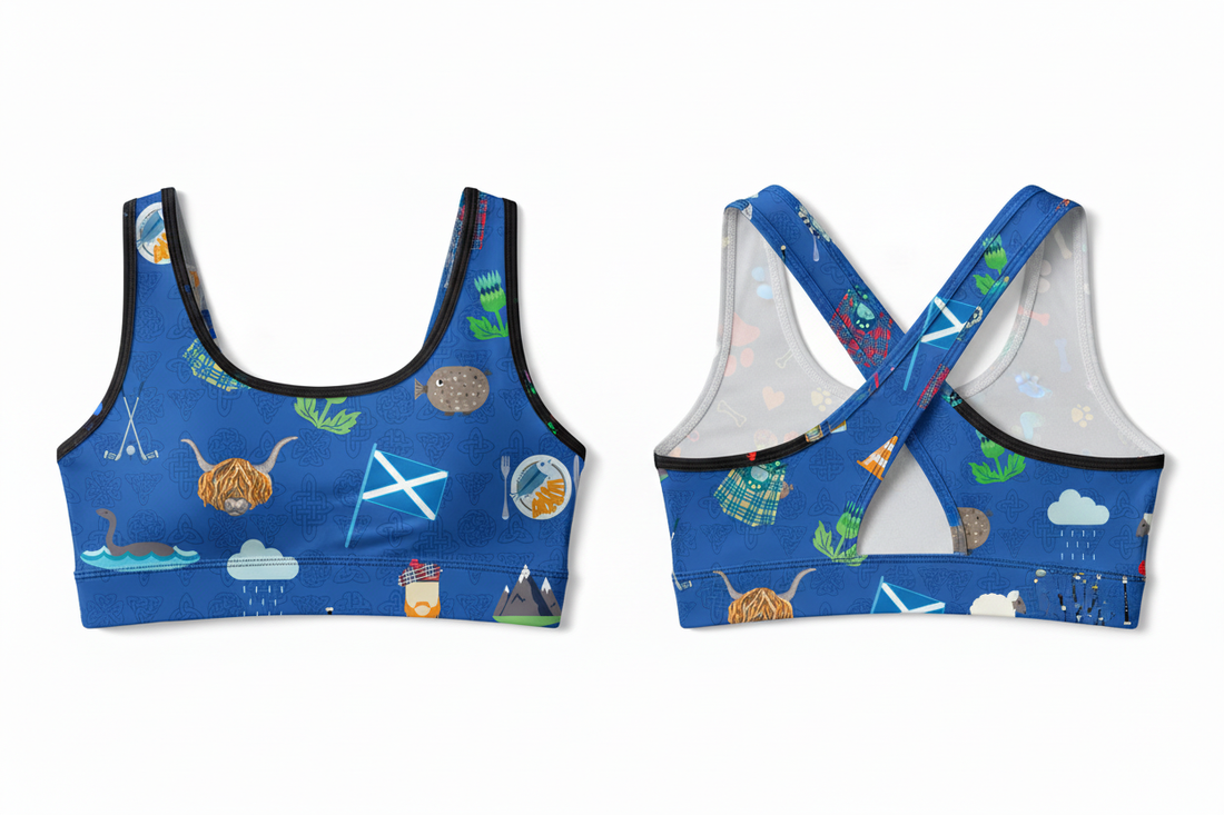 Bonnie Scotland crop top