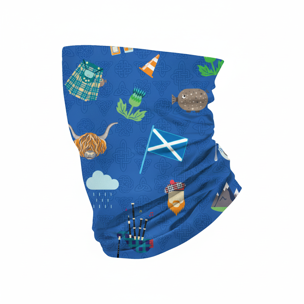 Bonnie Scotland neck sleeve