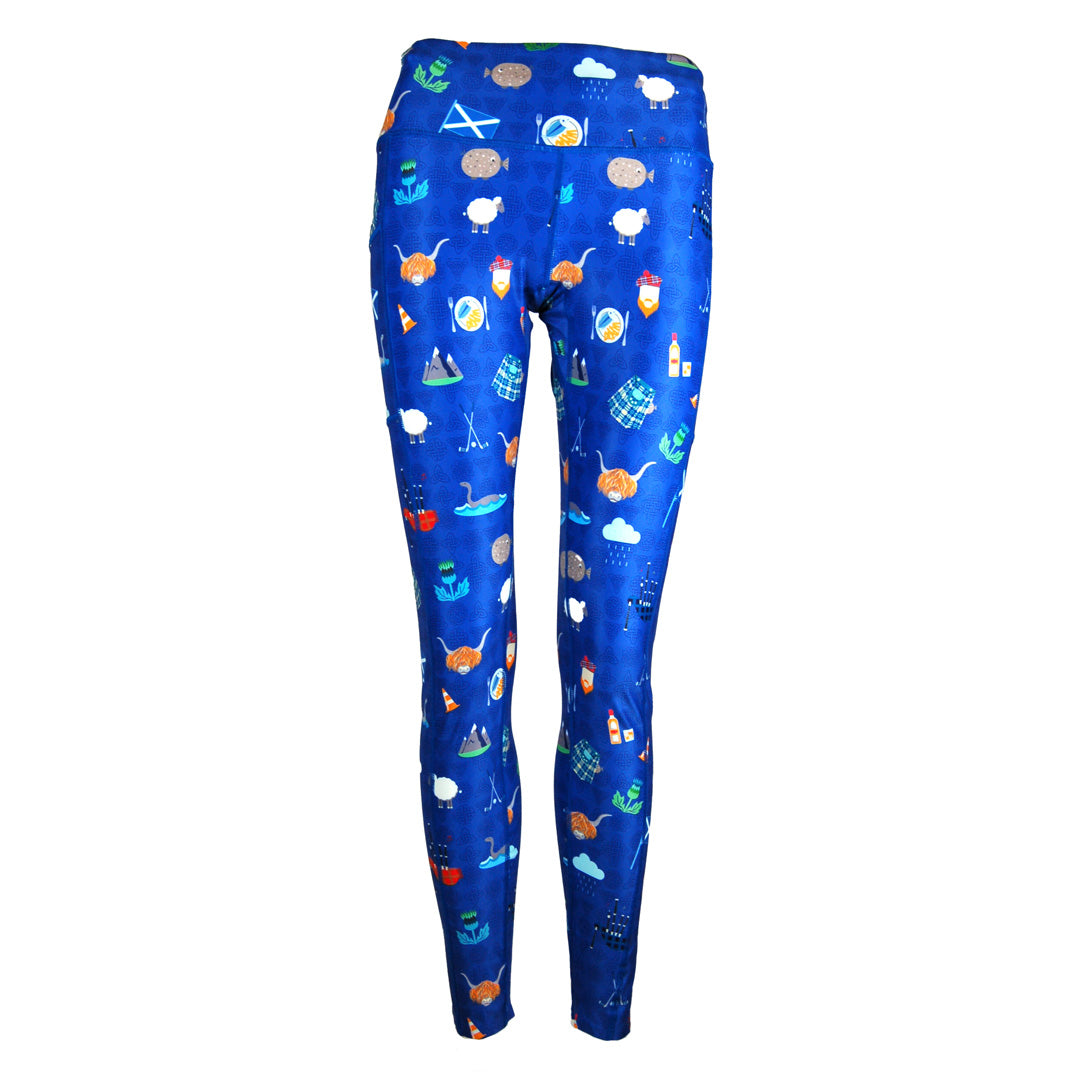 Unisex Leggings | Bonnie Scotland