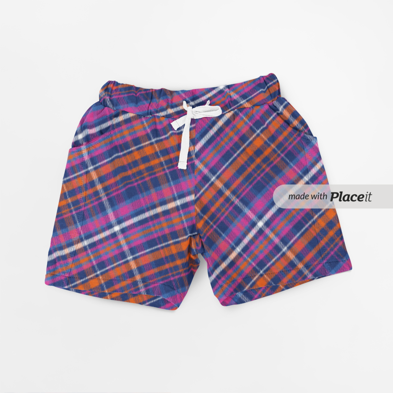 Double Layer Jazzy Shorts | Oxna