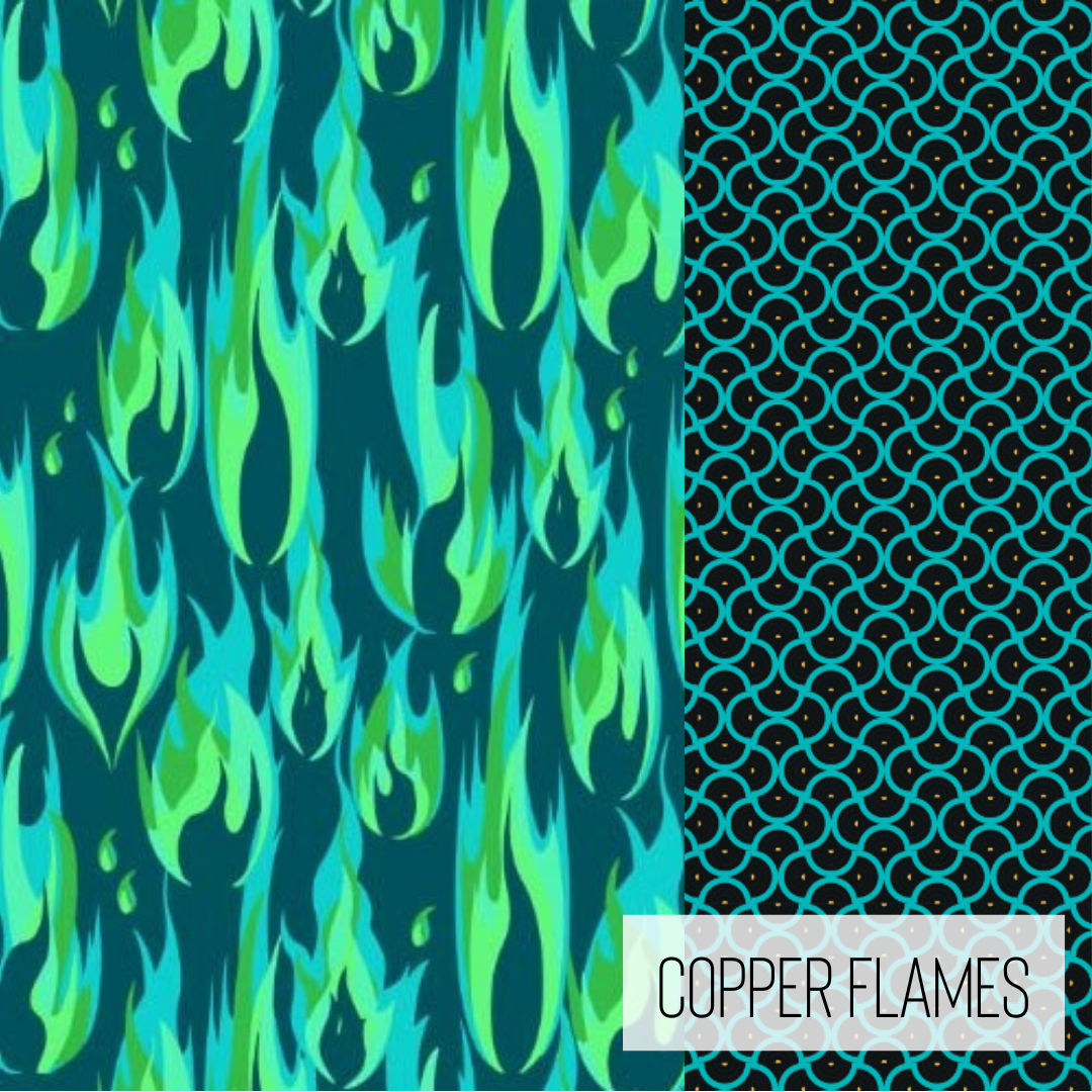 Skeggings | Copper Flame