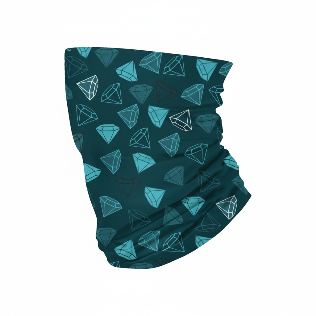 Diamond Rush neck sleeve